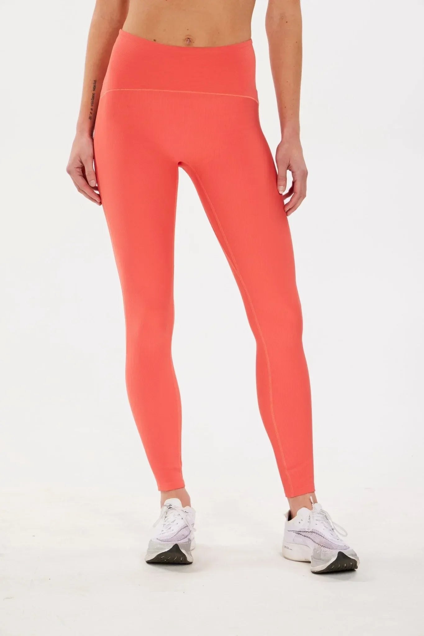 altrn ribbed high waisted leggings – sunset