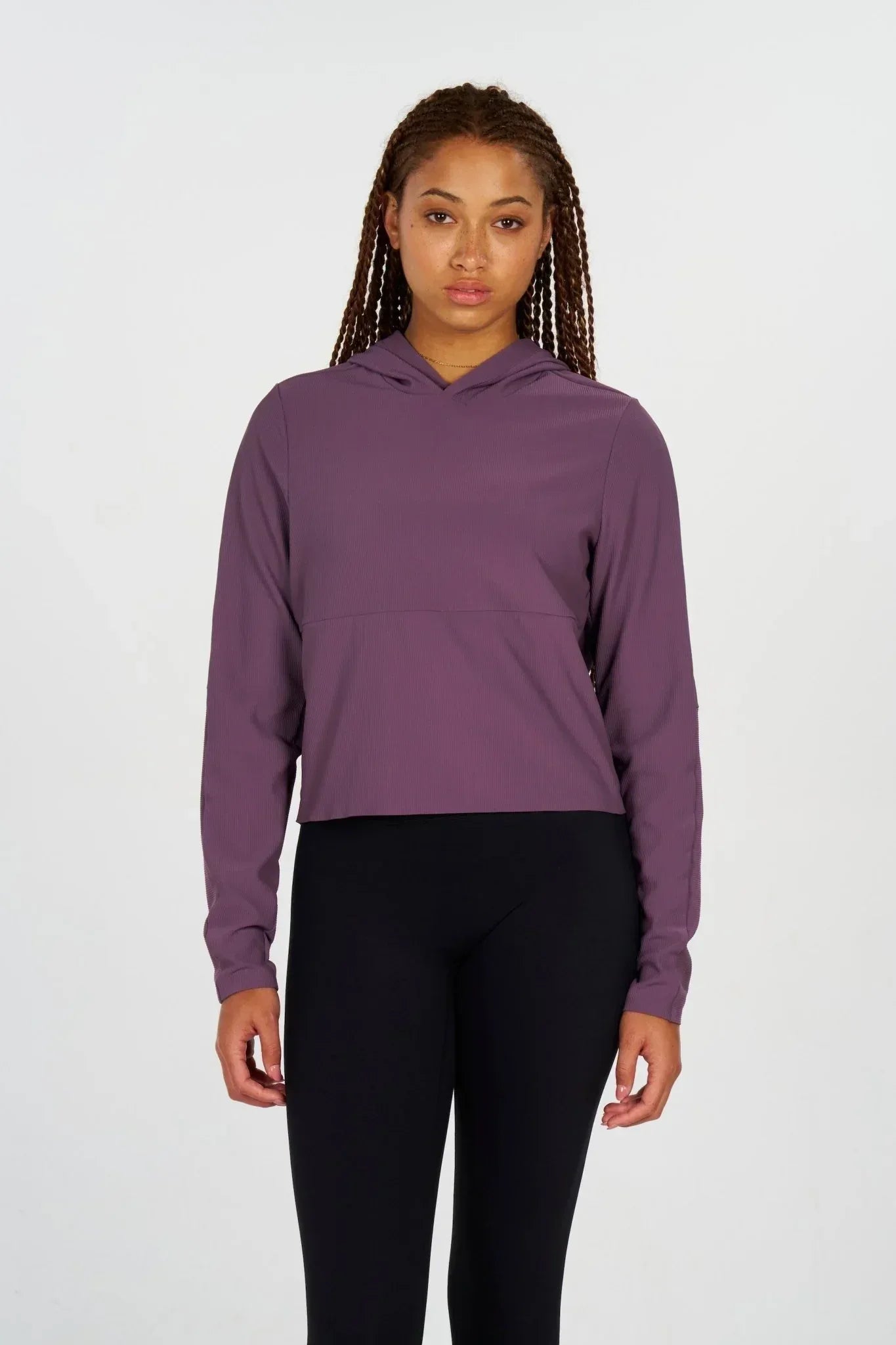 altrn rib hoodie