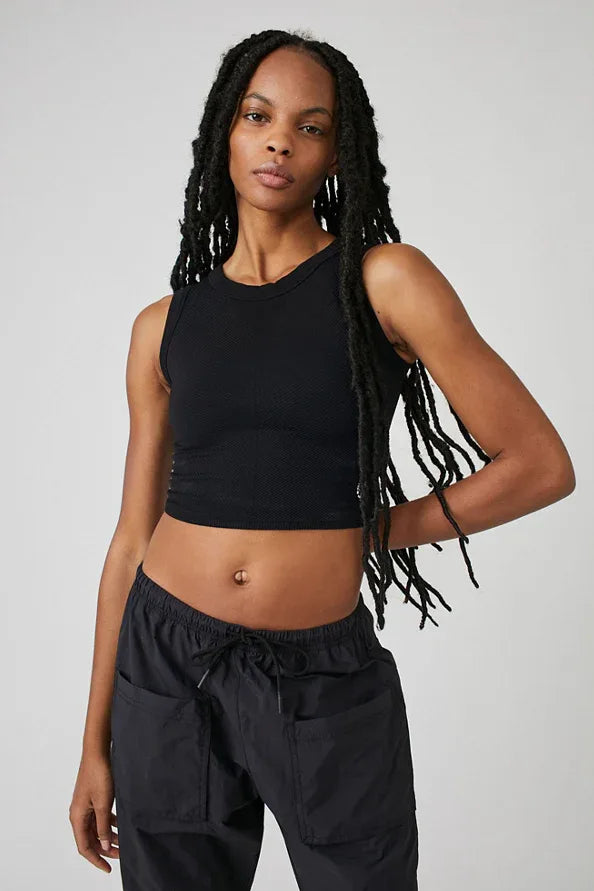 free-people-muslce-tank-black - Evolve Fit Wear - free-people-muslce-tank-black