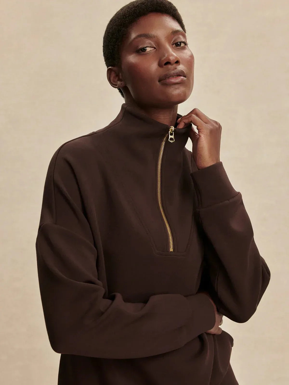 hawley-half-zip-sweat-coffee-bean-relaxed-fit-sweatshirt-varley-evolve-fit-wear-8855954 - Evolve Fit Wear - hawley-half-zip-sweat-coffee-bean-relaxed-fit-sweatshirt-varley-evolve-fit-wear-8855954