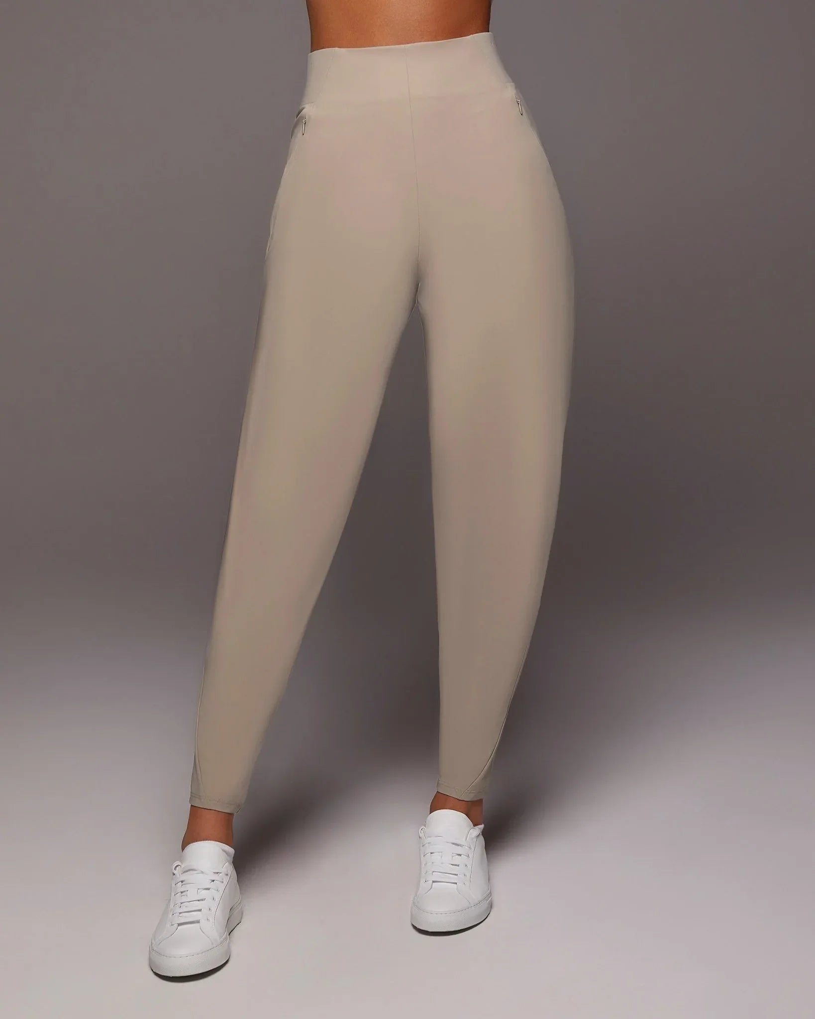 soft stretch lounge pants for daily comfort – dune