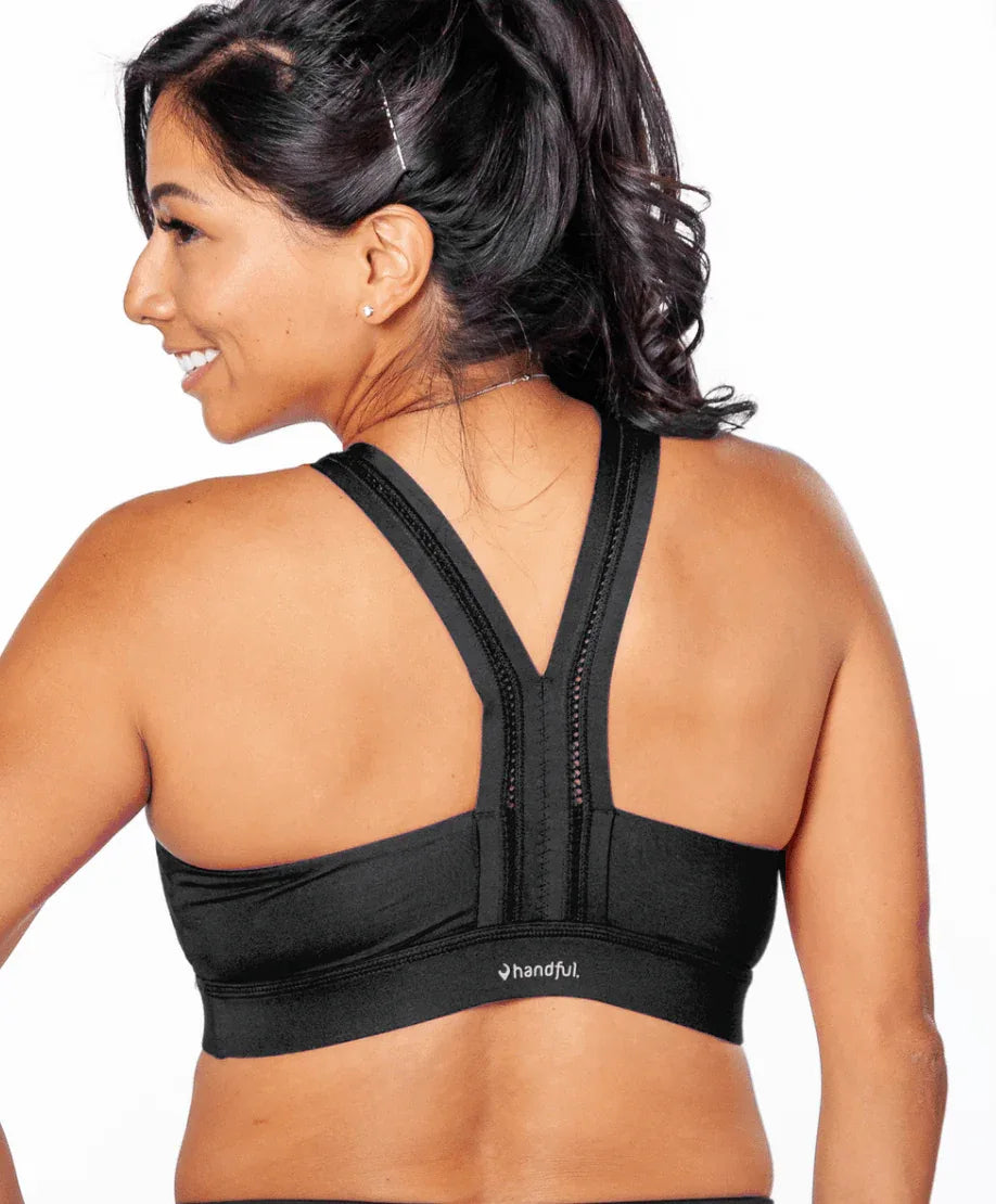 y-back bra – booya black