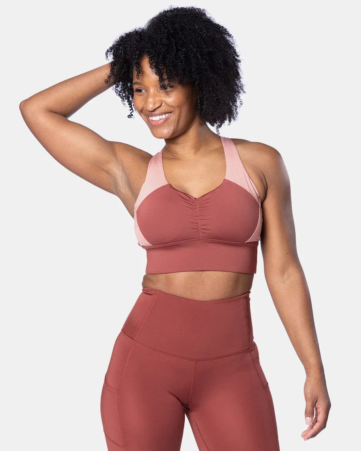 SS22-Handful-Sports-Bra-Gametime-RootedFront - Evolve Fit Wear - SS22-Handful-Sports-Bra-Gametime-RootedFront