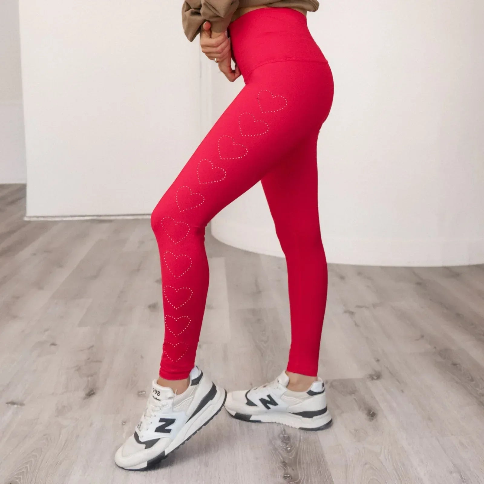 heart laser red hot pants ♡