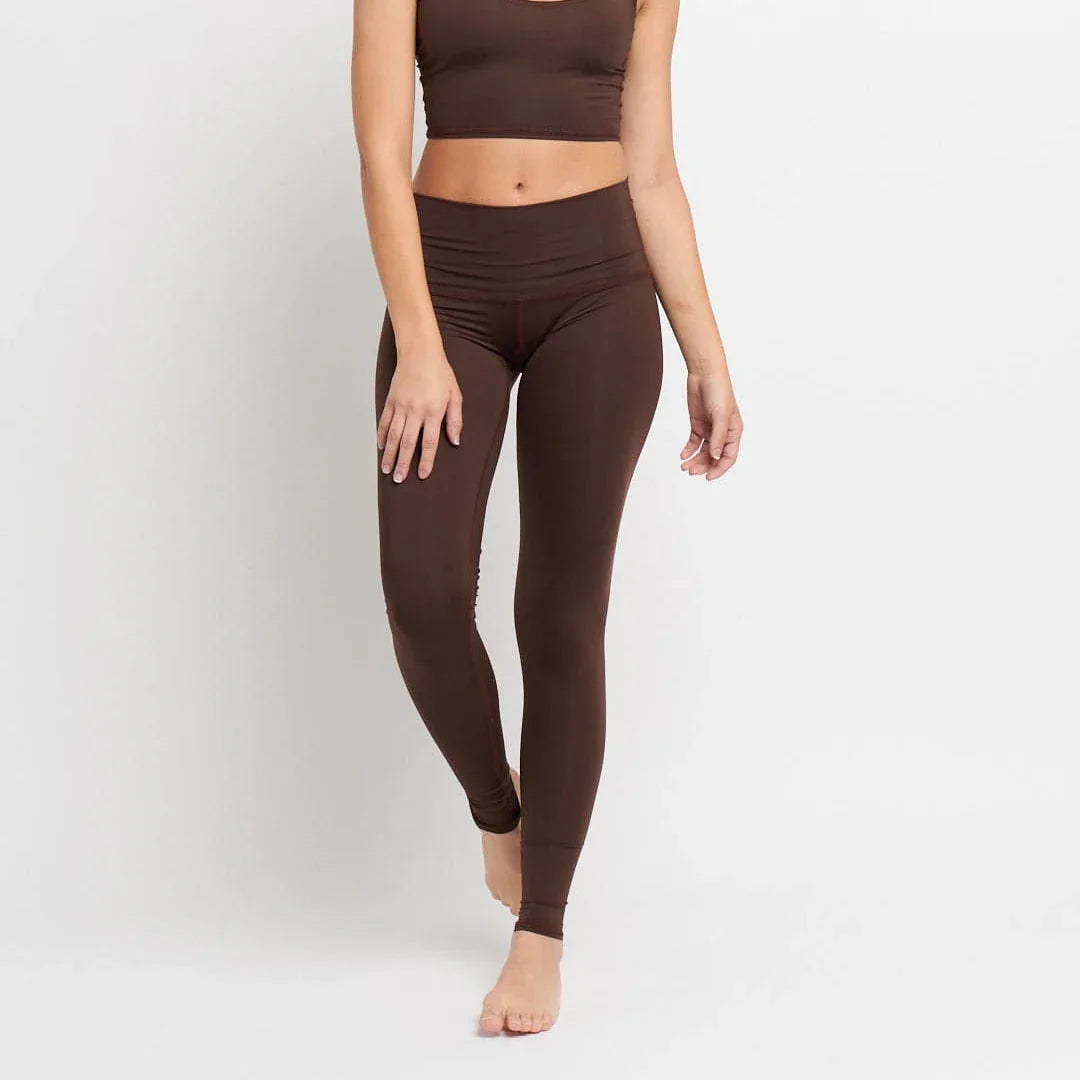 withLOVECacaoBrown_Legging_FRONTfull - Evolve Fit Wear - withLOVECacaoBrown_Legging_FRONTfull
